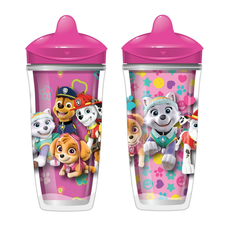 Wholesale Paw Patrol 2pk Sippy Straw Cup- 10oz MULTI COLOR
