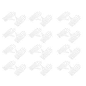 Gants en coton, Gants de travail Sweat blanc léger doux pour garder les mains sèches