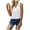 White, variant on Women Summer Tops Women's Solid Color V Neck Sleeveless Vest Tank Comfort Top Crop Too Carry Camisole Compression Shirt Women V Neck Shirt Juniors Bra 30 Top Button Crop Pack Spotted Blouse White XL