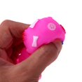 thumbnail image 3 of Kuymtek Para Con Forma Mancuerna Punteada para Squeeze Squeaky Pet Chew Toy (Rose Red), 3 of 9