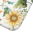 thumbnail image 3 of Microfibre Drying Mat for Kitchen Farmhouse Yellow Diasy Plant (5) Dish Drying Drainer Mat Absorbent Drying Mat Washing Up for Glass, Plate & Cup 18inch X 24inch, 3 of 5