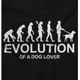 thumbnail image 2 of Dog Lover Evolution Funny Pet Owner Unisex Plus Fleece Graphic Sweatshirt Brisco Brands 5X, 2 of 5