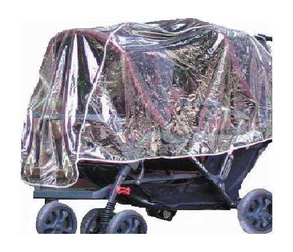 Universal Clear Stroller Rain Cover Double Pushchair Pram Baby Infant Twin  IE 