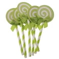 thumbnail image 1 of 24 Pieces Cupcake Topper Candy Shape Chopsticks For Kids Birthday Cake Bakery ation Green, 1 of 7