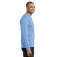 thumbnail image 3 of PC55LS Port & Company Long Sleeve 50/50 Cotton/Poly T-Shirt Men's Tee-Shirt, 3 of 6