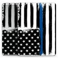 thumbnail image 2 of DesignSkinz Grunge Patriotic American Flag with Thin Blue Line V2 Full-Body Skin Decal Wrap Cover for iPad Pro 12.9” 4th Gen (A2229/A2069/A2239/A2233), 2 of 4