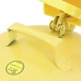 thumbnail image 2 of Eagle 5 Gallon Type I Yellow Safety Gas Can for Diesel with Flame Arrester, Self-Closing Lid, and F-15 Funnel, Made in the USA, Galvanized Steel Flammable Storage Can, UI50FSY, 2 of 7