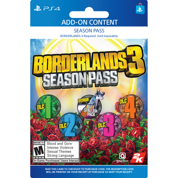 Borderlands 3 Season Pass 2k Games Playstation Digital Download