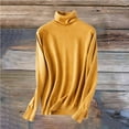 thumbnail image 6 of Wlynlyn Long Sleeve Tops for Women Turtleneck Thermal Warm Basic Shirts Lightweight Fitted Soft Sweaters Top, 6 of 8