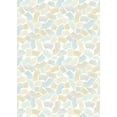 thumbnail image 5 of ohpopsi Elements Light Yellow Scribbled Arches Unpasted Non Woven Wallpaper, 19.7-in by 33-ft., 54.2 sq. ft., 5 of 5