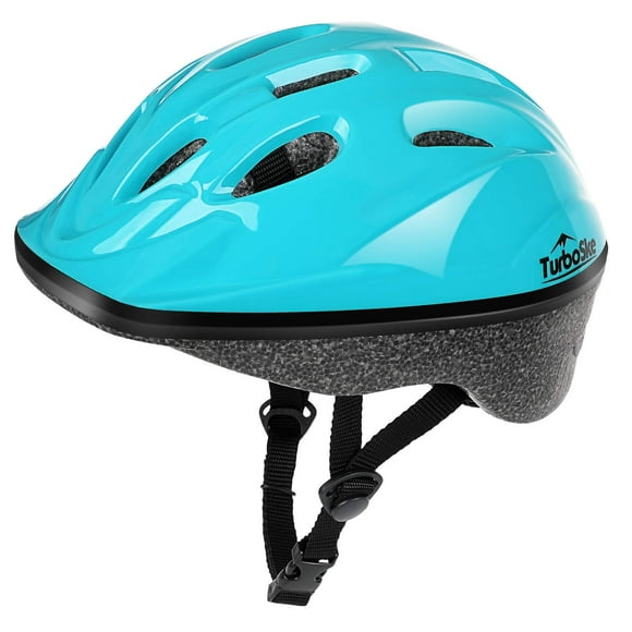 TurboSke Toddler Kids Bike Helmet, Multi-Sport Helmet Size Adjustable for Boys and Girls (Aqua Blue, Small: 48-52cm/18.8"-20.5")