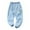 zb-Light Blue, variant on breaise Summer Girls Jeans Pull on Elastic Waist Pants Lightweight Straight Leg Pants Loose Fit Elastic Waistband Casual Jeans