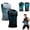 Black+grey, variant on Antistab Vest for Men, Compression Vest | Comfortable Breathable, and Invisible, Version Ionic Shaping Sleeveless Vest for Men to Build a Perfect Body