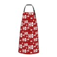 thumbnail image 2 of Bingfone Ho-Ho-Ho Apron Gifts For Men, Women Professional Grade Chef Apron for Kitchen,BBQ & Grill, 2 of 8