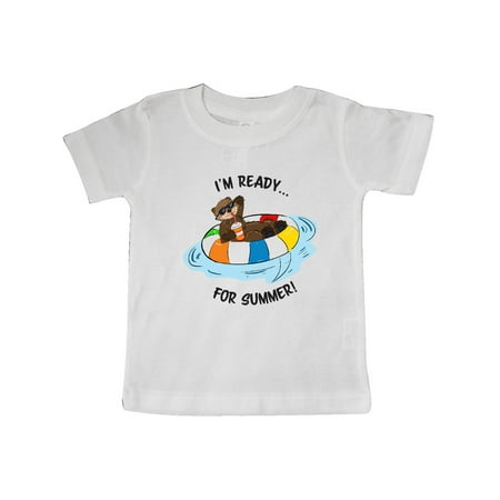 

Inktastic I m Ready For Summer Otter Gift Baby Boy or Baby Girl T-Shirt