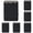 Black, variant on 6Pcs Spiral Notebook with Waterproof, 3.9x5.5 Pocket Small Notebook with College Ruled Lined, Journaling Notebooks for Office Outdoor Activities