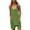 Green, variant on Lisingtool Womens Overalls Womens Summer Casual Sleeveless Rompers Loose Spaghetti Strap Shorts Jumpsuit with Pockets Jumpsuits for Women Dressy Watermelon Red