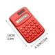 thumbnail image 3 of Calculadoras básicas de oficina y papelería. Mini calculadora digital de escritorio con pantalla LCD de 8 dígitos. Calculadora de bolsillo para el hogar, la escuela y los niños., 3 of 6