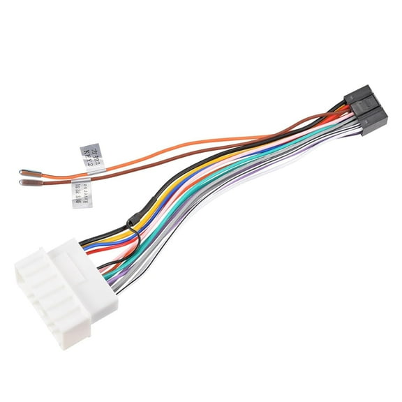 16Pin Car Radio Stereo Power Harness Cable for Hyundai Santa Fe/Sonata Accent Elantra Tucson for Kia etc(16Pin)