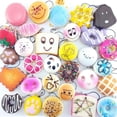 thumbnail image 2 of Wholesale 30PCS Lot Cute Mini Random Squishy Soft Panda/Bread/Cake/Buns Phone Straps Charm Kit Hot, 2 of 4