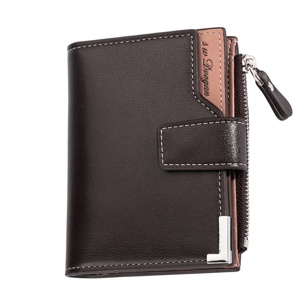 New Humanized Design Men's Wallet Korean Casual Vertical Multifunction