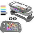 thumbnail image 1 of XIHAMA Switch Lite Case Protective Case for Nintendo Switch Lite, Case Compatible with Nintendo Switch Lite Hand Grip Case with Detachable TPU+Built-in PC Screen Protector & 2 x Thumb Grip Caps, 1 of 6
