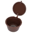 thumbnail image 5 of Slatcetga Reusable Refillable Coffee Capsule Pod Filter Cups Set With Spoon Brush (5 Coffee Capsules), 5 of 8