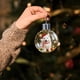 thumbnail image 4 of Bola Decorativa Adorno navideño de cristal con forma de perro en la nieve, ideal para decorar el árbol de Navidad (1 unidad). Rkxzt, 4 of 9