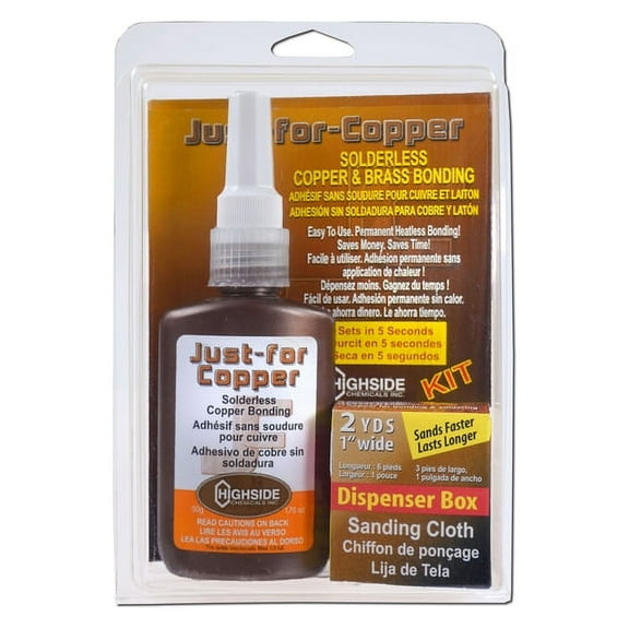 Just For Copper Pro 5 3/8 in. L x 8 1/2 in. W Copper Bonding Copper 1 each