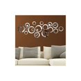 thumbnail image 2 of Wall Stickers，Removable Round Wall Sticker Wall Decal Acrylic Mirror Setting for Home Living Room Bedroom Decor (24 Pieces), 2 of 5