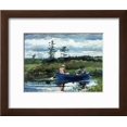 thumbnail image 2 of The Blue Boat, Figurative Transportation World Culture Framed Art Print Wall Art by Winslow Homer Sold by Art.Com, 2 of 6