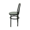 thumbnail image 1 of TISHITA 1:6 Scale Dolls House Mini Alloy Chairs Model Children Toy Decoration Black, 1 of 6