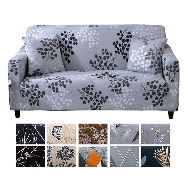 2024 Sofa Cover Fit Stretch Slipcover Elastic Fabric Printed Pattern Chair Loveseat Couch Settee Non Slip Sofa Covers Furniture Cover Protector Washable