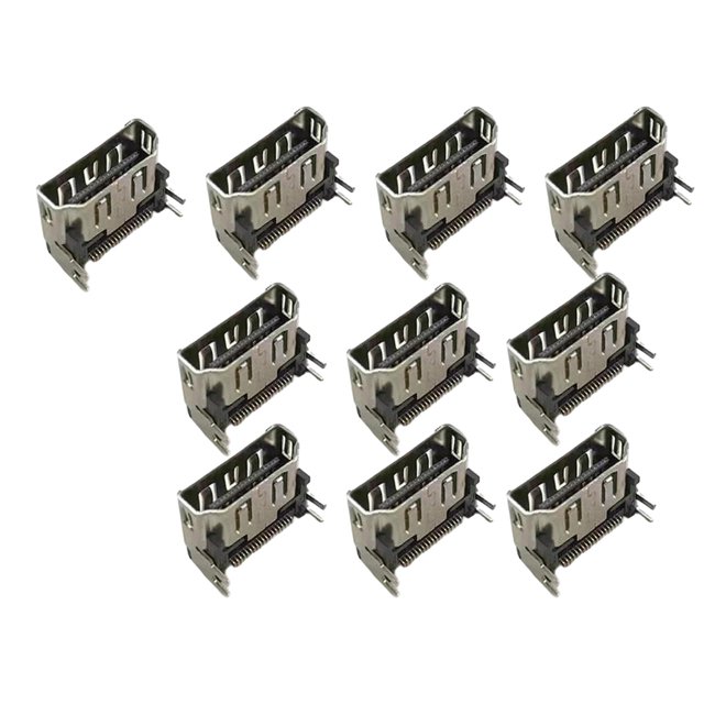 Puerto de toma HDMI de 10 piezas, kit de piezas de reparación, conector de herramientas, componente, interfaz de repuesto, para PS5 Sunnimix Puerto de enchufe