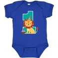 thumbnail image 3 of Inktastic First Birthday Boy Lion 1 Year Old Boys or Girls Baby Bodysuit, 3 of 5