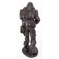 thumbnail image 2 of Design Toscano Salut à Nos Héros Statue de Soldat Militaire, Bronze, 2 of 5