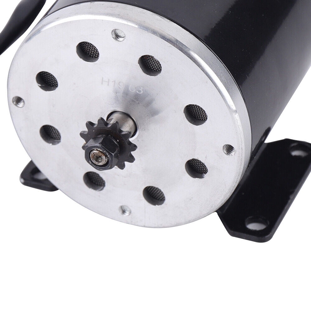 1000W 36V DC Brushed Electric Motor – MY1020 Type with 25H-11T Chain Drive for Mini Bike, Go-Kart, Quad, and DIY Projects
