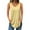 Yellow, variant on ABATAB Womens Loose Tank Tops V-Neck Striped Trendy Sleeveless Summer T-Shirt Casual Curve Hem Tops Clothes Outfits