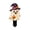 A, variant on Lighted Halloween Ghost Stake With Pumpkin Outdoor Halloween Decoration 2D Spooky Ghost Halloween Lighted-Up Party Courtyard Porch Garden Lawn Display Decor, Yards, Lawns, Front Doors,1pcs, A