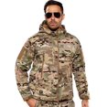 thumbnail image 2 of Men's Mountaineering Waterproof Ski Jacket Outdoor Sports Weatherproof Warm Jacket, 2 of 3