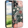 thumbnail image 1 of Compatible with iPhone 13 Pro Phone Case, Floral-19 Case Men Women, Flexible Silicone Shockproof Case for iPhone 13 Pro, 1 of 1
