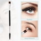 thumbnail image 4 of Juego de brochas de maquillaje de doble punta, 2 uds., brocha para cejas, brocha para cejas roscada, brocha para difuminar con mango de madera, herramienta para brocha de maquillaje, 4 of 7