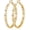 Gold-40mm, variant on Heart Cubic Zirconia Large Hoop Earrings for Womens 925 Silver 14k Gold Plated Hypoallergenic Rhinestone Hoops Earring Sparkly Jewelry Gift 30/40/50/60mm