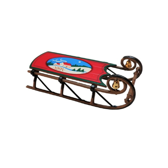 1991 Old-Fashioned Sled (Snow)