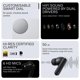 thumbnail image 2 of Auriculares inalámbricos CMF Buds Pro 2 Hi-Res Audio con LDAC gris claro, 2 of 8
