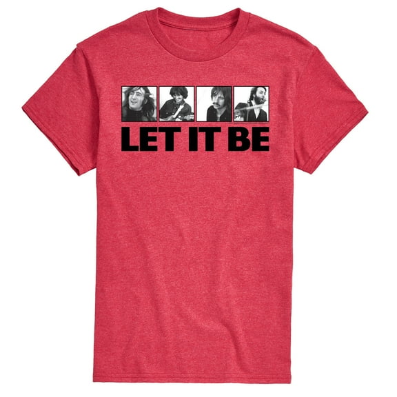 The Beatles - Photos Let It Be - Men's Short Sleeve Graphic T-Shirt