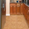 thumbnail image 2 of Diamonds Dark Oak Vinyl Floor Tiles Self Stick Peek Flooring  12'' x 12'' 2-Pack (40 Pieces), 2 of 2