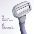 thumbnail image 2 of fafa-Original Blades - Women's Razor Refill Pack for Comfortable Shaving - Aloe Vera & Shea Butter - Razor Head Replacements with 5 Sharp Blades - 6 Count, 2 of 4