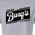 thumbnail image 3 of Barq's - Iconic Drinks & Beverages - Retro Banner - Juniors Cropped Cotton Blend T-Shirt, 3 of 5