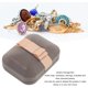 thumbnail image 4 of Joyero Terciopelo Gris Oscuro Anillo de Viaje Pendientes Collares Estuche Organizador de Almacenamiento Cajas de Regalo de Joyería para Propuesta Compromiso Aniversario, 4 of 4